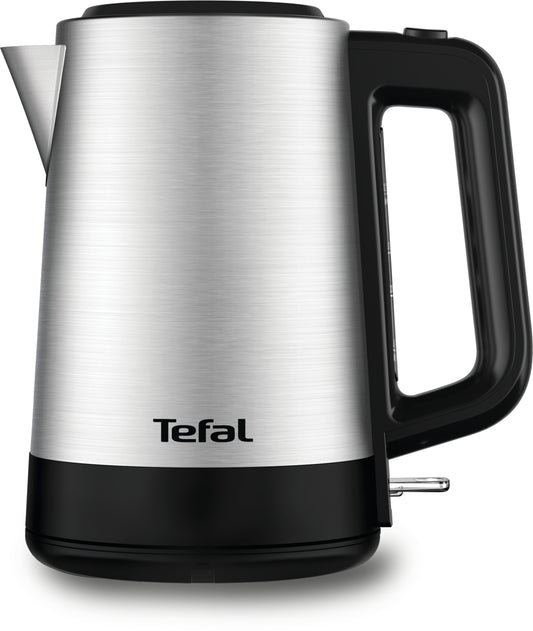 Tefal Equinox BI520D bouilloire 1,7 L 2200 W Noir, Acier inoxydable
