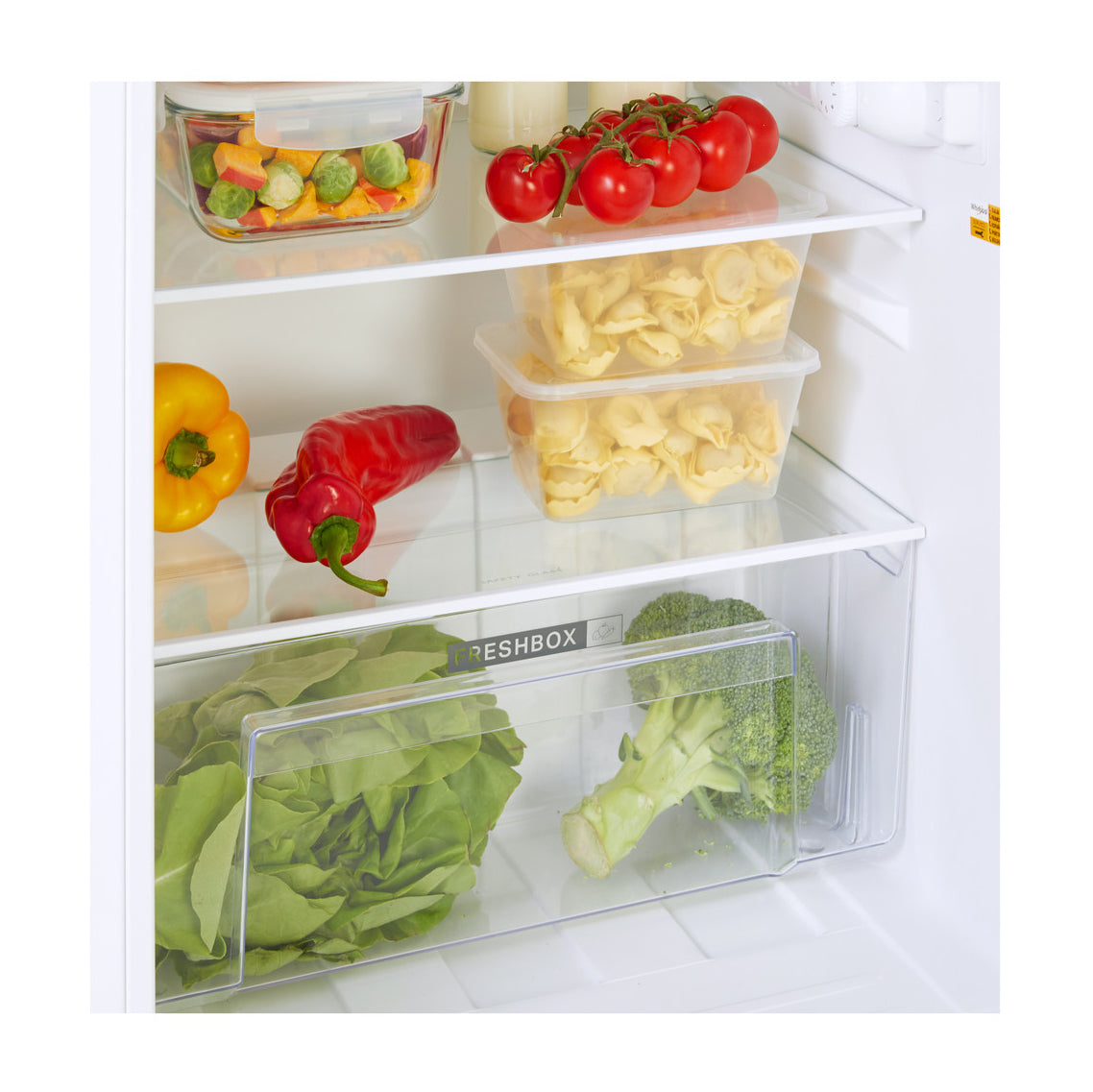Whirlpool W55RM 1120 W réfrigérateur Pose libre 135 L E Blanc