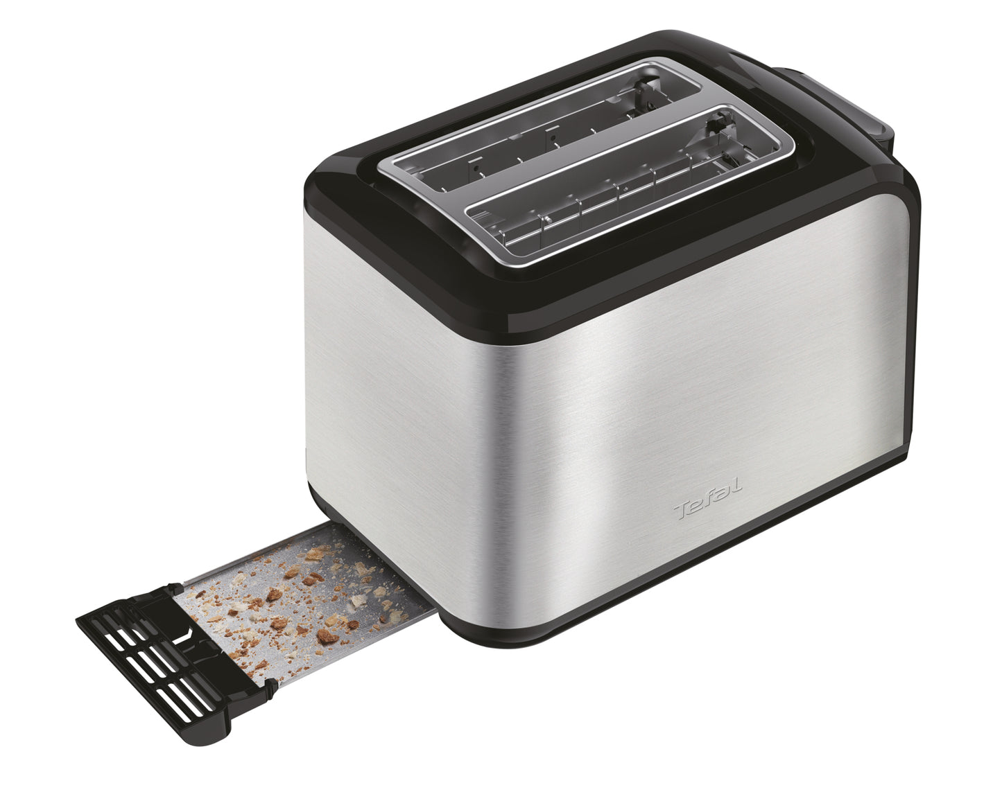 Tefal Express TT410D grille-pain 7 2 part(s) 850 W Noir, Acier inoxydable