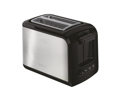Tefal Express TT410D grille-pain 7 2 part(s) 850 W Noir, Acier inoxydable