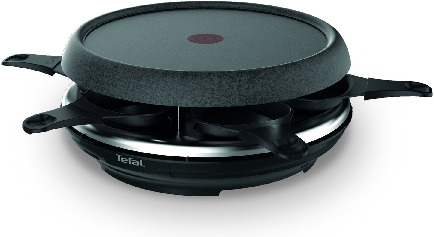 Tefal Cheese'N'Co RE12C8 raclette 6 personne(s) 850 W Noir