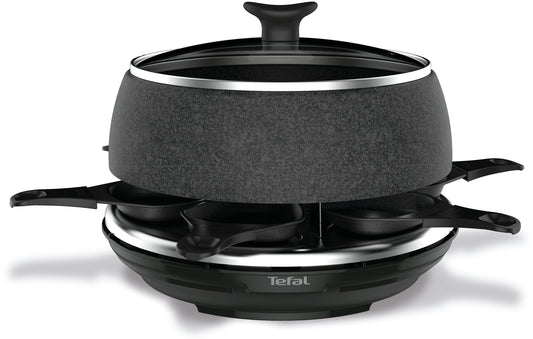 Tefal Cheese'N'Co RE12C8 raclette 6 personne(s) 850 W Noir