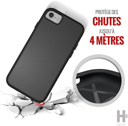 EIGER - Coque Rigide Noire Ultra-renforcée Polycarbonate *Drop-Test 4 Metres* pour Samsung Galaxy A25 5G