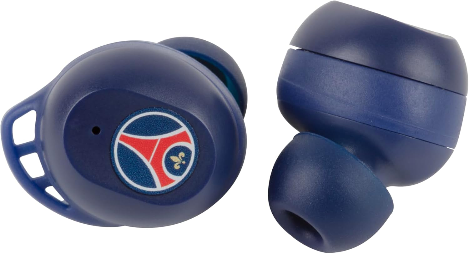 Konix PSG Écouteurs sans Fil pour Smartphones et tablettes - Autonomie 8 h + 15 h boitier - Résistance à l'eau IPX4 - Connexion Bluetooth - Bleu