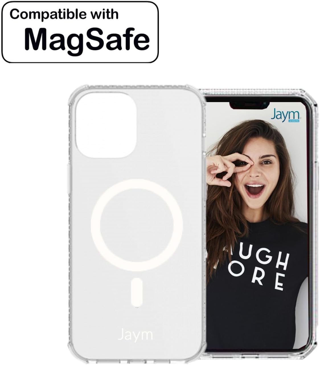 JAYM Coque iPhone 16e - Coque renforcée - Coque résistante - Coque Anti-Chute 2m - Coque Protection Transparente - Coque Apple iPhone