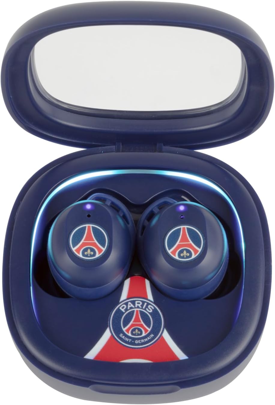 Konix PSG Écouteurs sans Fil pour Smartphones et tablettes - Autonomie 8 h + 15 h boitier - Résistance à l'eau IPX4 - Connexion Bluetooth - Bleu