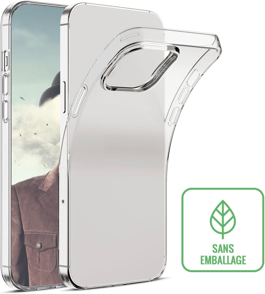JAYM Coque Transparente pour [ Samsung Galaxy S25 ] – Souple et résistante - Traitement Anti-jaunissement – Anti-Bulles - sans Emballage Carton