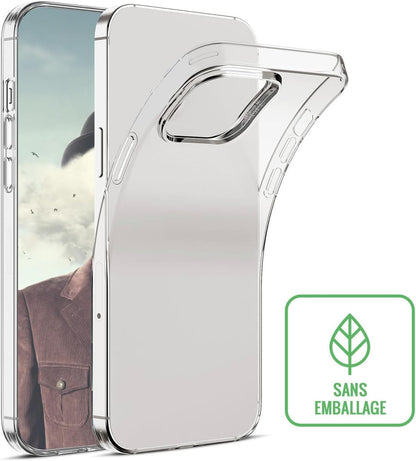 JAYM Coque Transparente pour [ Samsung Galaxy S25 ] – Souple et résistante - Traitement Anti-jaunissement – Anti-Bulles - sans Emballage Carton