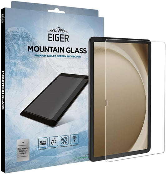 EIGER Verre Trempe Premium Asahi 2.5d pour Samsung Galaxy Tab A9