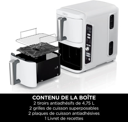 NINJA DOUBLE STACK L FRITEUSE SL400EU WH