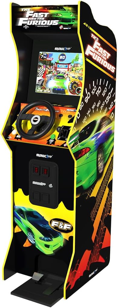 Arcade1Up THE FAST & THE FURIOUS DELUXE ARCADE GAME