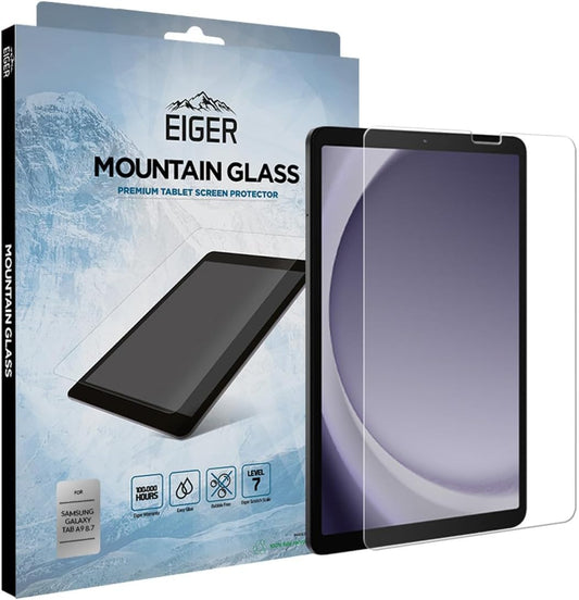EIGER Verre Trempe Premium Asahi 2.5d pour Samsung Galaxy Tab A9