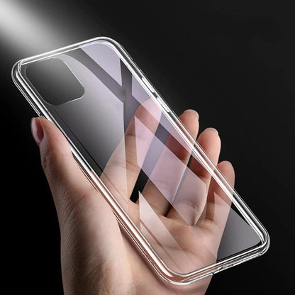 TelForceOne Coque de Protection Transparente, Compatible avec iPhone 14 6,1", Indestructible, résistante aux Rayures, sans Bulles, Invisible et Ultra Fine