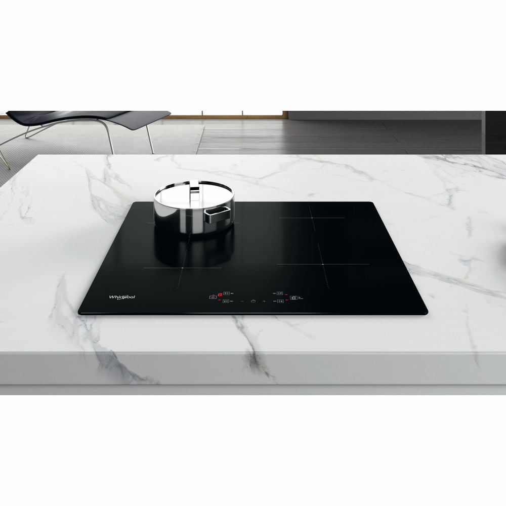 Whirlpool WS Q2160 NE Noir Intégré 59 cm Plaque avec zone à induction 4 zone(s)