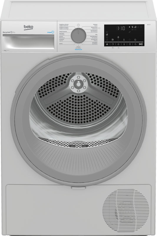 Beko B3T6823WS sèche-linge Pose libre Charge avant 8 kg A++ Blanc