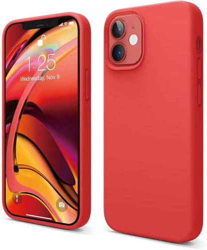 JAYM - Coque Silicone Rouge pour [ Samsung Galaxy S25 Edge ] - 100% Silicone et Microfibre - Renforcée et Ultra Doux