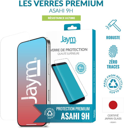 JAYM - Verre de Protection Premium pour [Samsung Galaxy A15] - Plat 2.5D - Renforcé 9H Ultra Résistant - Qualité supérieure Asahi