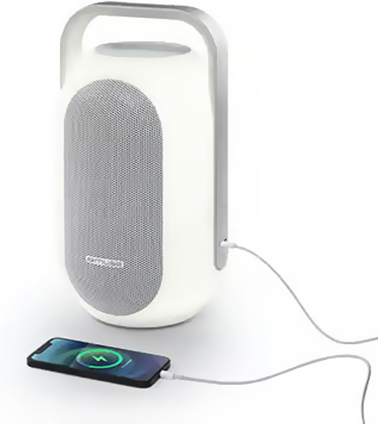 Pickering Enceinte Autonome 60W Lumières Couleurs intégrées, Bluetooth - 5 Sons de la Nature - Anti-éclaboussures IPX4 - Mains Libres