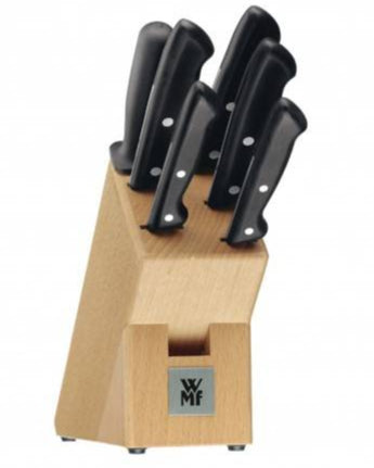 WMF Classic Line Bloc à couteaux Acier, Bois Noir, Bois