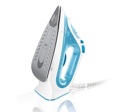 Braun TexStyle 3 Steam Iron SI 3053 Blue Semelle en céramique 2400 W Bleu