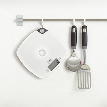 Tefal Compliss Blanc Comptoir Carré Balance de ménage électronique