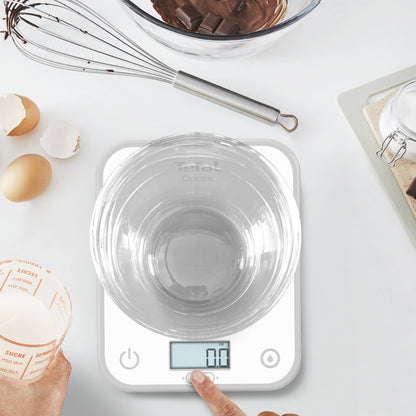 Tefal Optiss BC50U0 Blanc Comptoir Rectangle Balance de ménage électronique