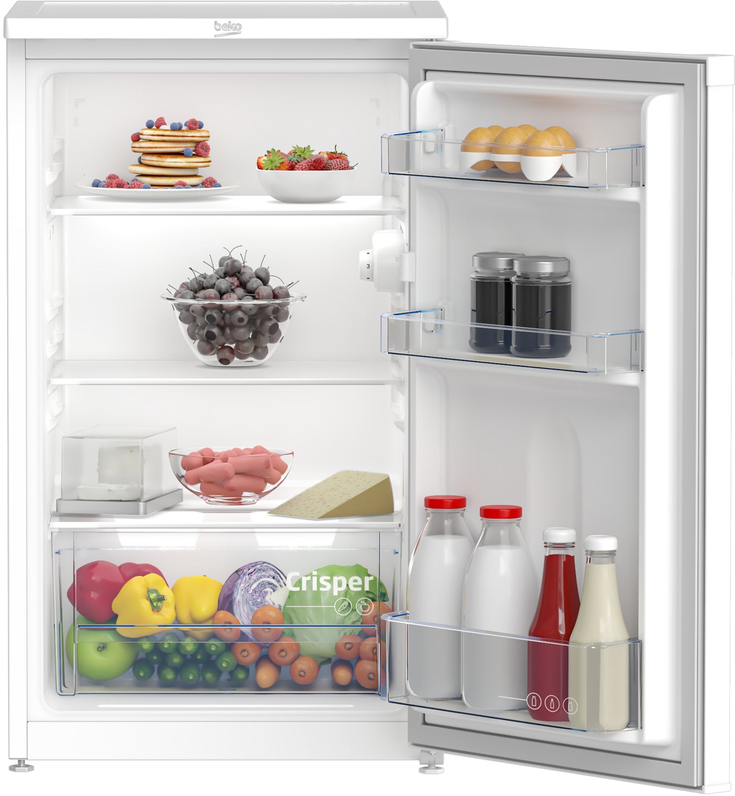 Beko TS190040N réfrigérateur Sous comptoir 88 L E Blanc