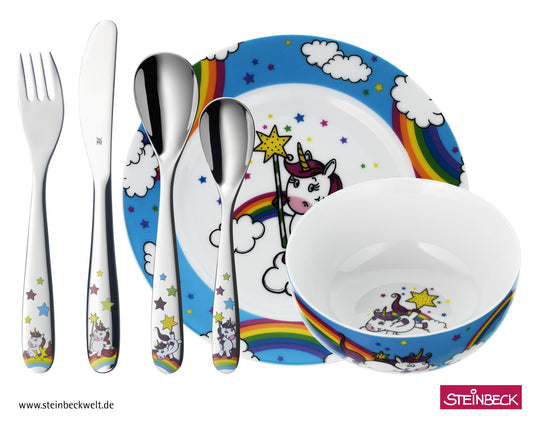WMF 12.8605.9964 services de couverts 6 pièce(s) Multicolore, Acier inoxydable