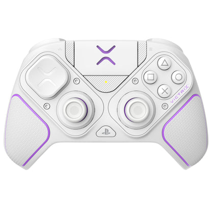 PDP 052-002-WH accessoire de jeux vidéo Violet, Blanc RF/USB Manette de jeu Analogique/Numérique PC, PlayStation 4, PlayStation 5