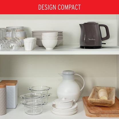 Moulinex BY153910 bouilloire 0,8 L 2400 W Taupe