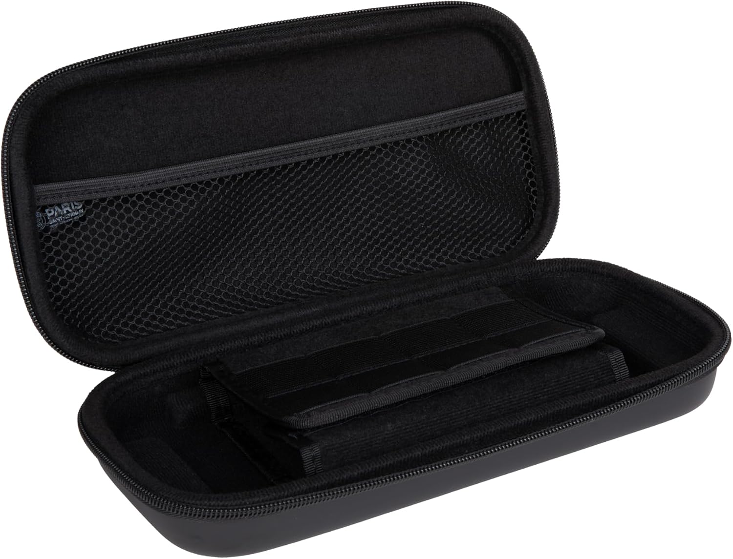 Konix PSG Housse de Protection et Transport pour Consoles Nintendo Switch, Switch Lite et Switch OLED - Rangement 8 Jeux - Bleu Marine et Rouge