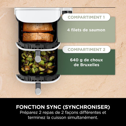 NINJA DOUBLE STACK L FRITEUSE SL400EU WH