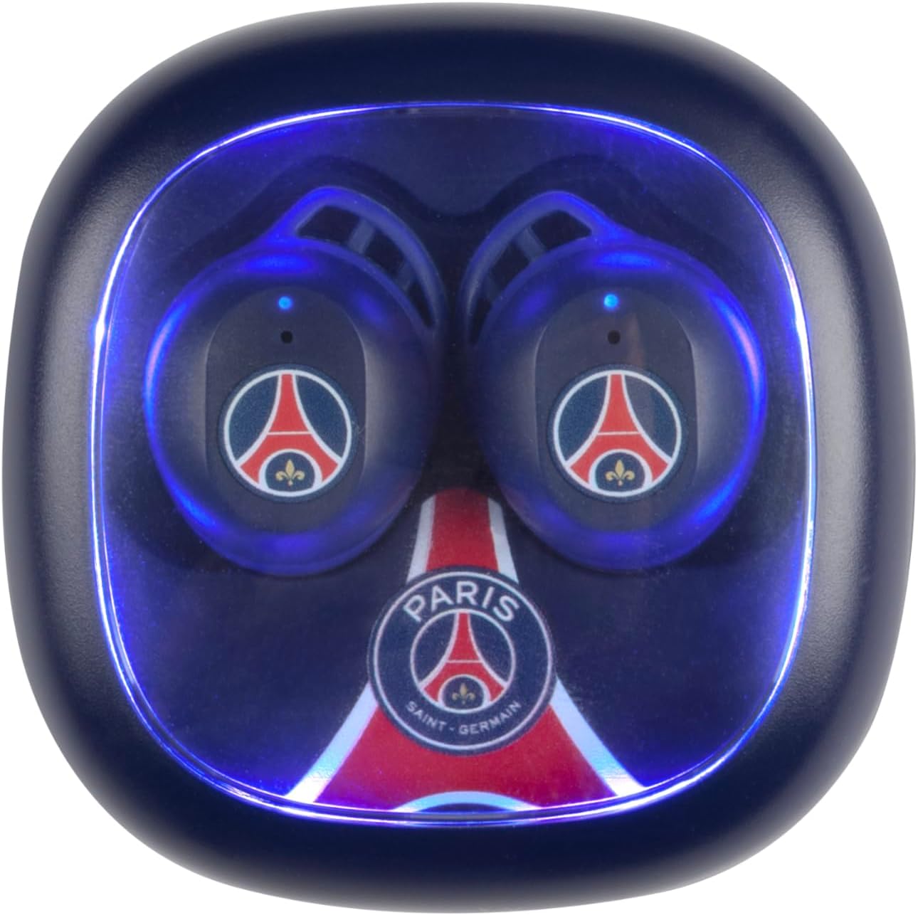 Konix PSG Écouteurs sans Fil pour Smartphones et tablettes - Autonomie 8 h + 15 h boitier - Résistance à l'eau IPX4 - Connexion Bluetooth - Bleu