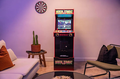 Arcade1Up MORTAL KOMBAT LEGACY 14 GAMES Wifi ENABLED ARCADE MACHINE