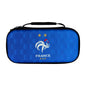 Konix PSG Housse de Protection et Transport pour Consoles Nintendo Switch, Switch Lite et Switch OLED - Rangement 8 Jeux - Bleu Marine et Rouge