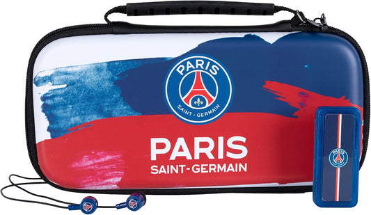Konix PSG Pack d'accessoires Gaming Starter Kit Nintendo Switch, Switch Lite et Switch OLED - Housse - Verre trempé - Boîtier Jeux - Écouteurs