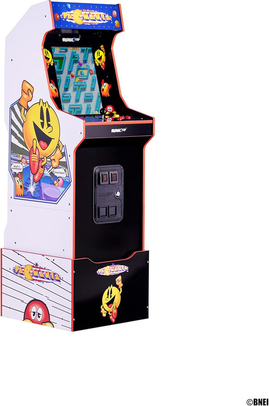 Arcade1Up PAC-MANIA EDITION LEGACY 14 GAMES Wifi ENABLED ARCADE MACHINE