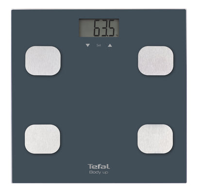 Tefal Body Up BM2520 balance Carré Bleu Pèse-personne électronique
