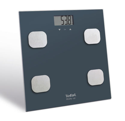 Tefal Body Up BM2520 balance Carré Bleu Pèse-personne électronique