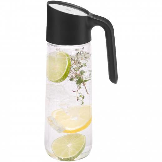 WMF Nuro Carafe à décanter 1 L Noir, Transparent
