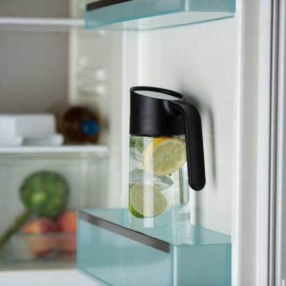 WMF Nuro Carafe à décanter 1 L Noir, Transparent