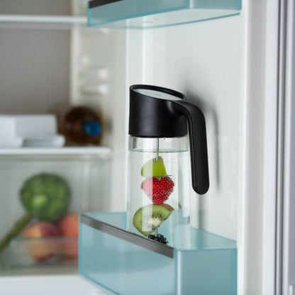 WMF Nuro Carafe à décanter 1 L Noir, Transparent