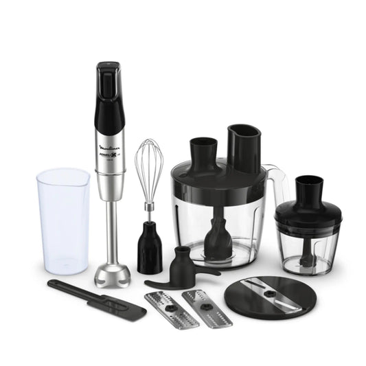 Moulinex INFINYFORCE PRO DD95JD 0,8 L Mélangeur par immersion 1200 W Noir, Acier inoxydable