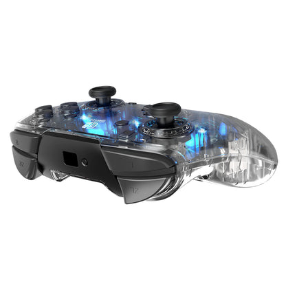 PDP Afterglow Noir, Transparent Manette de jeu Analogique/Numérique Nintendo Switch, Nintendo Switch Lite, Nintendo Switch OLED