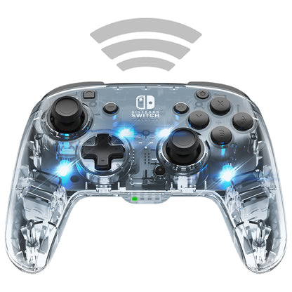 PDP Afterglow Noir, Transparent Manette de jeu Analogique/Numérique Nintendo Switch, Nintendo Switch Lite, Nintendo Switch OLED