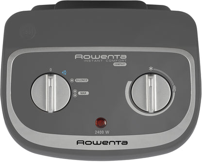 Rowenta Instant Comfort Compact SO2330 Intérieure Gris, Noir 2400 W Chauffage de ventilateur électrique