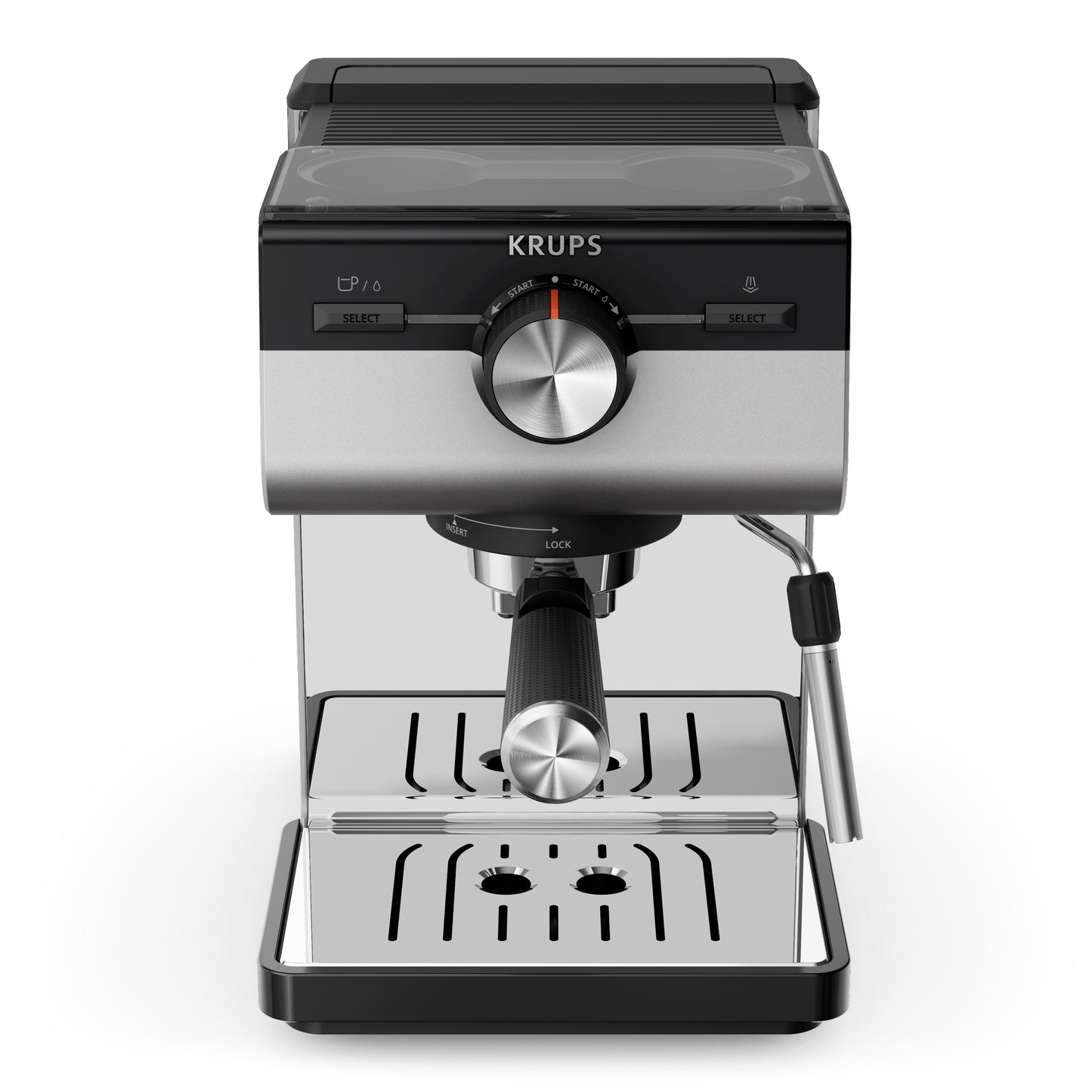 Krups Authentic+ XP384E10 machine à café Semi-automatique Machine à expresso 2 L