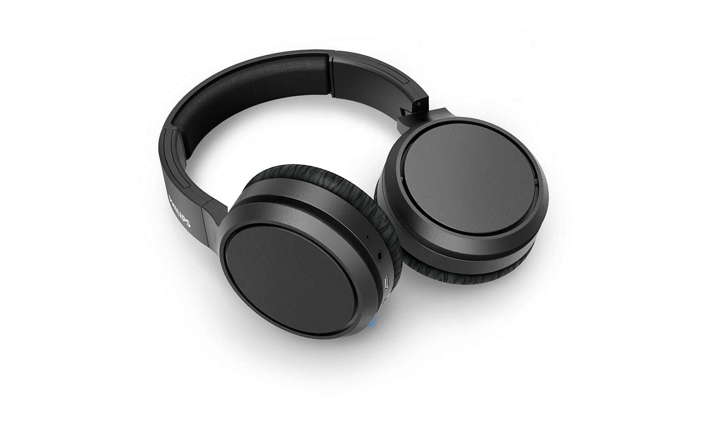 Philips TAH5205BK/00 écouteur/casque Avec fil &sans fil Arceau Appels/Musique USB Type-C Bluetooth Noir