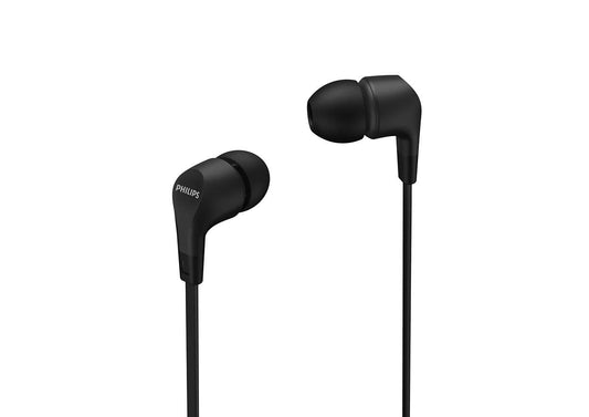 Philips TAE1105BK/00 écouteur/casque Avec fil Ecouteurs Appels/Musique Noir