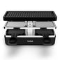 Tefal RE2308 raclette 2 personne(s) 400 W Noir, Argent
